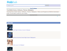 Tablet Screenshot of mobhut.com